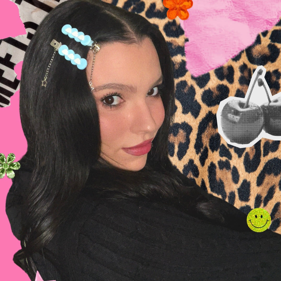 'dial-up' creaseless hair clips