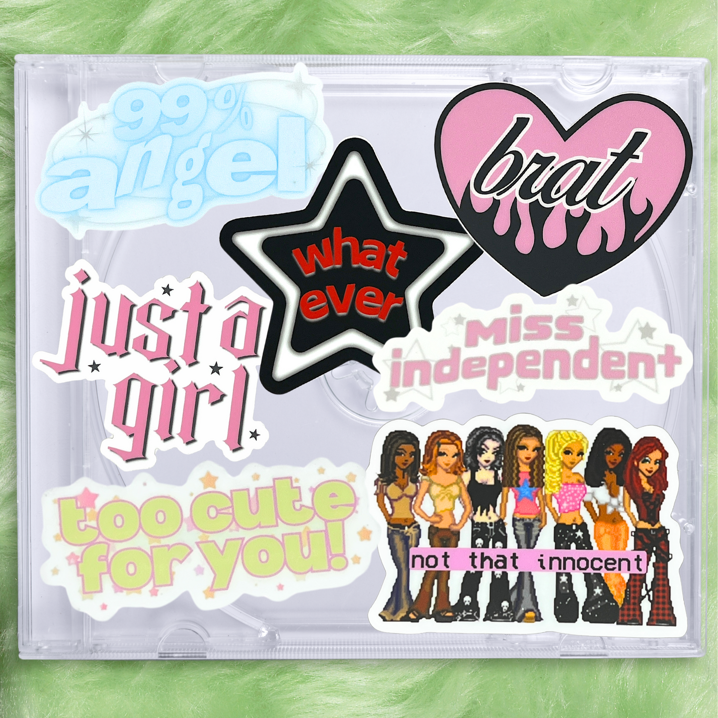 'attitude' sticker