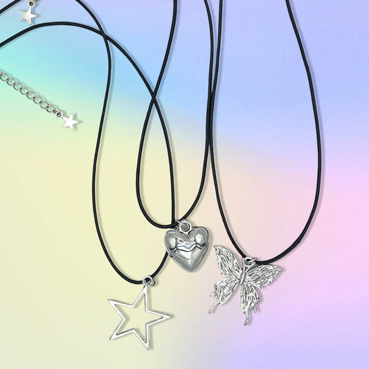 'on tour' cord necklace