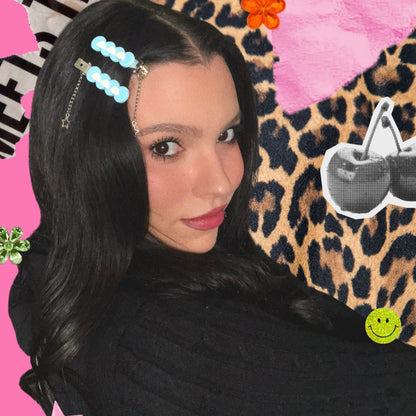'dial-up' creaseless hair clips