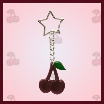 'ex-girlfriend' keychain - cherry cutie